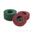 100mm Non-Woven Flap Wheel Disc with cleaning Cloth